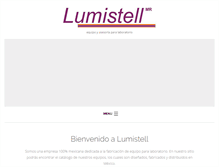 Tablet Screenshot of lumistell.com.mx